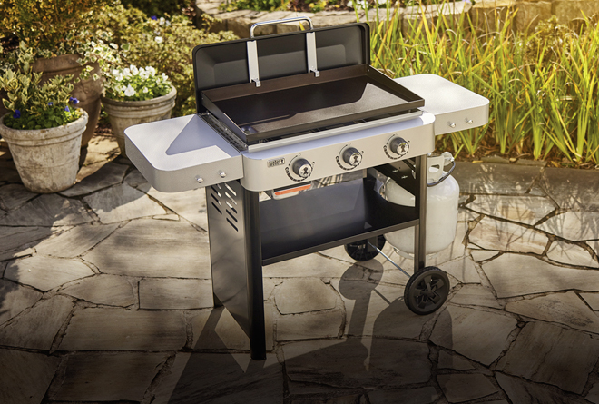 Weber flat top clearance grill